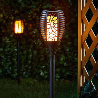Solar-Powered Outdoor Torch, Energy-Efficient Design