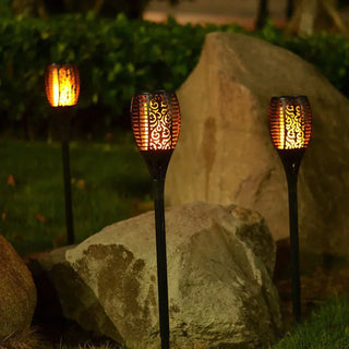 Solar-Powered Outdoor Torch, Energy-Efficient Design