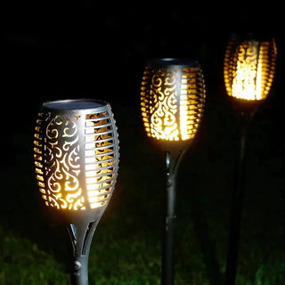 Solar-Powered Outdoor Torch, Energy-Efficient Design