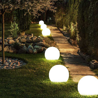 Solar Powered Garden Light, Decorative Sphere