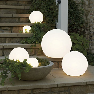 Solar Powered Garden Light, Decorative Sphere