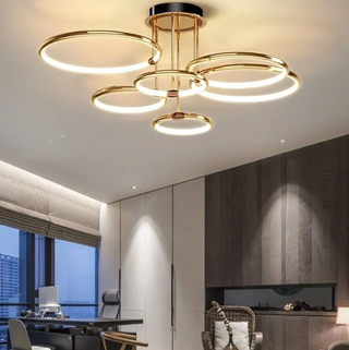 Bright LED ceiling light, modern design