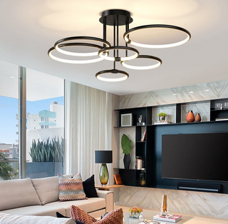Bright LED ceiling light, modern design