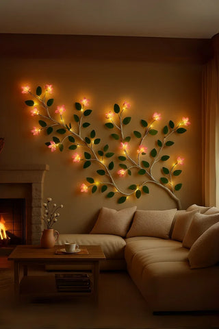 Wisp Willow Vine LED Wall Light Decor USB