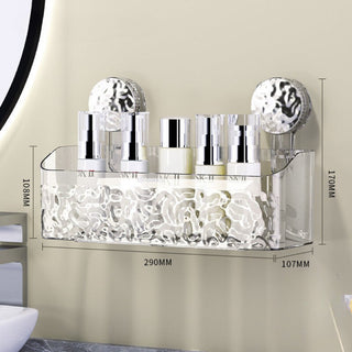 Bathroom Suction Shelf Waterproof & Drill-Free