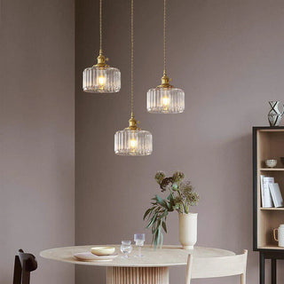 Retro Glass Pendant Light, Timeless