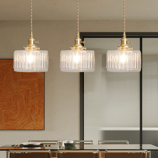 Retro Glass Pendant Light, Timeless