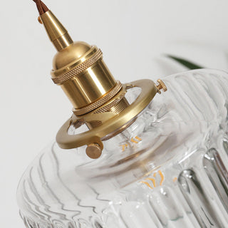 Retro Glass Pendant Light, Timeless