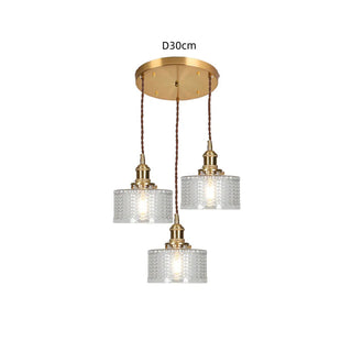 Retro Glass Pendant Light, Timeless