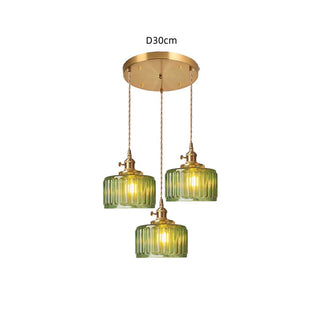 Retro Glass Pendant Light, Timeless