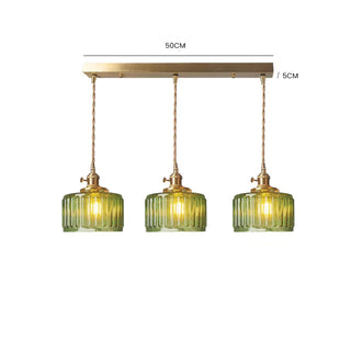 Retro Glass Pendant Light, Timeless