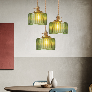 Retro Glass Pendant Light, Timeless