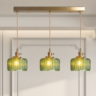 Retro Glass Pendant Light, Timeless