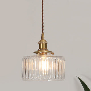 Retro Glass Pendant Light, Timeless