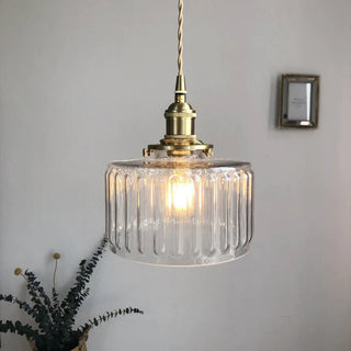 Retro Glass Pendant Light, Timeless