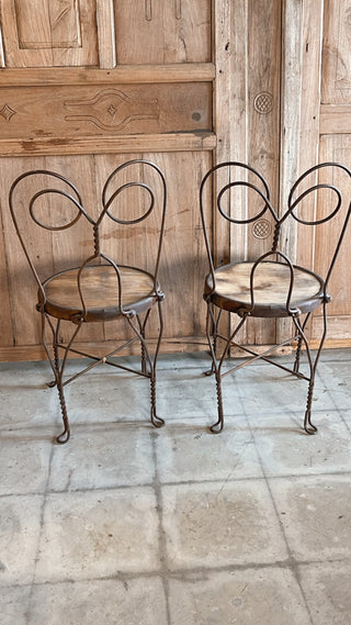 Pair of Vintage Chairs Outdoor