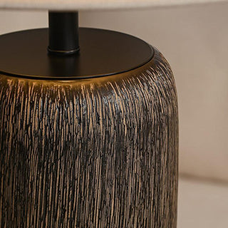 Weathered Wood Floor Lamp, Rustic Design