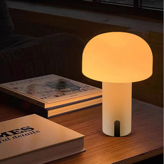 Chic Mushroom Table Lamp, European-inspired Design