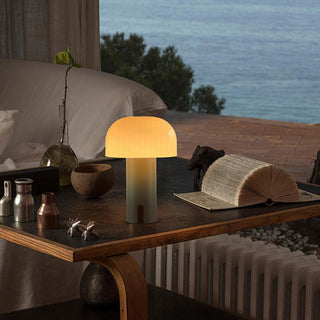 Chic Mushroom Table Lamp, European-inspired Design