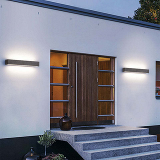 Sleek Outdoor Wall Lamp, Modern Design