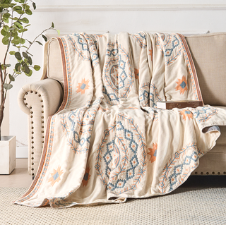 Cozy Decorative Throw Blanket, Serene Style