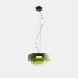 Scandinavian Glass Pendant Light, Modern Design