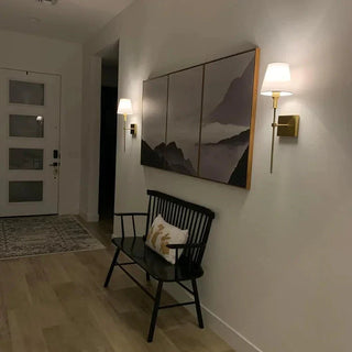 Rechargeable Wireless Wall Sconce, Energy-Efficient