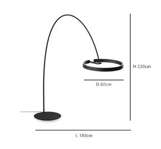 Nordic LED Floor Lamp, Stylish and Contemporary