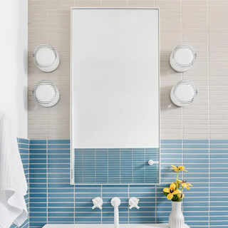 Sleek LED Wall Fixture, Versatile Indoor and Outdoor Design