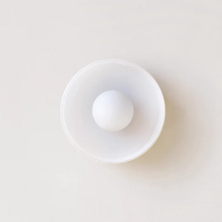 Sleek Round Ceiling Fixture, Modern Design