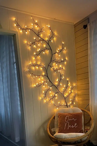 Wisp Willow Vine LED Wall Light Decor USB