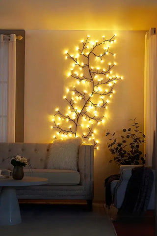 Wisp Willow Vine LED Wall Light Decor USB