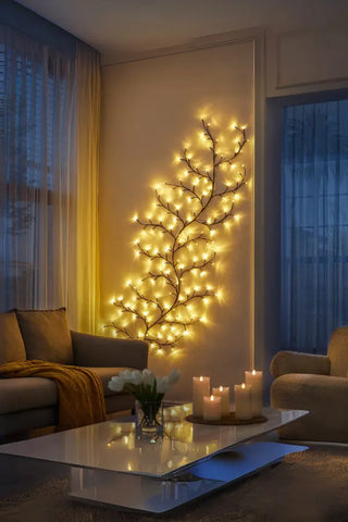 Wisp Willow Vine LED Wall Light Decor USB