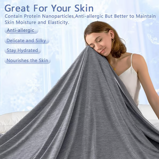 Cooling Blanket  Dual-Sided Lightweight Throw
