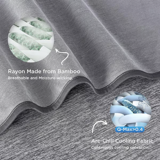 Cooling Blanket  Dual-Sided Lightweight Throw