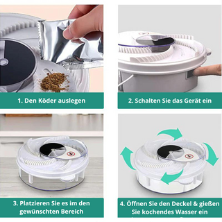 FLY-FREE SILENT FLY TRAP | NON-TOXIC INSECT CONTROL