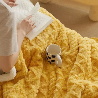 Winter Throw Blanket Thick Cosy
