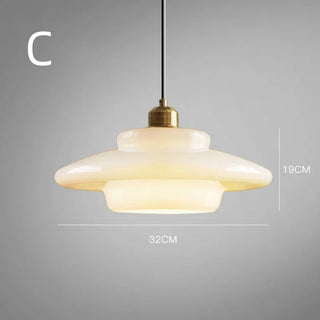 Modern Glass Pendant Light, Minimalist Design