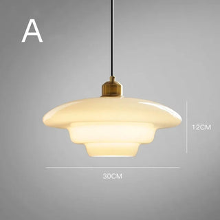 Modern Glass Pendant Light, Minimalist Design