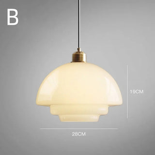 Modern Glass Pendant Light, Minimalist Design