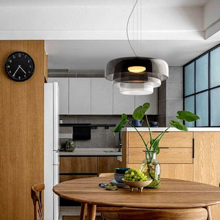 Scandinavian Glass Pendant Light, Modern Design