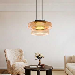 Glass Pendant Lighting, Bauhaus-Inspired