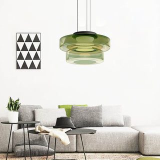Glass Pendant Lighting, Bauhaus-Inspired
