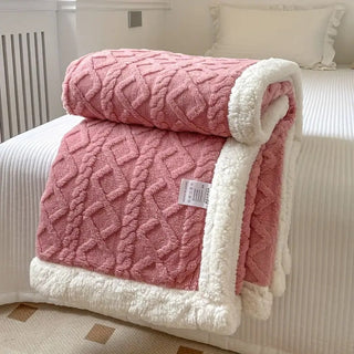 Cozy Plush Throw Blanket, Warm and Soft