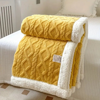 Cozy Plush Throw Blanket, Warm and Soft