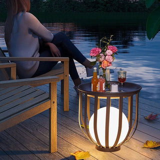 All-Weather Solar Garden Lamp, Bright and Reliable