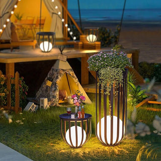 All-Weather Solar Garden Lamp, Bright and Reliable