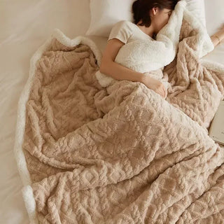 Winter Throw Blanket Thick Cosy