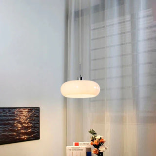 Artistic Glass Pendant Light, Bread Shape