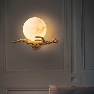 Contemporary Artistic Marble Wall Light, Stylish